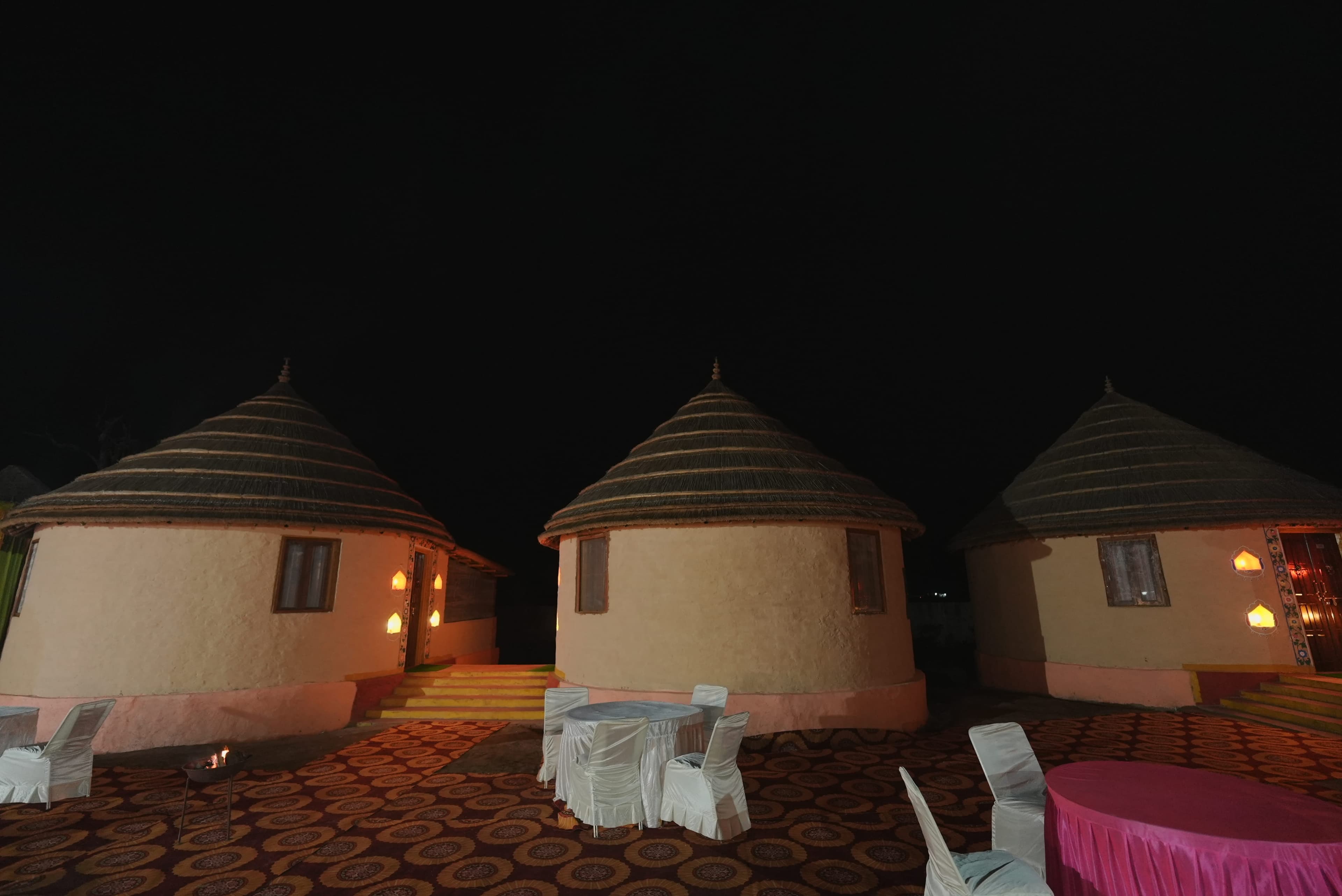 Sariska Tiger Lodge eco-friendly mud house accommodation surrounded by nature