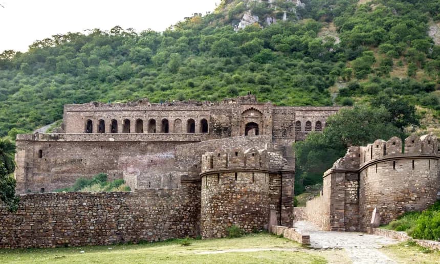 Bhangarh Fort - Top tourist attraction near Sariska Tiger Lodge, Alwar, Rajasthan.