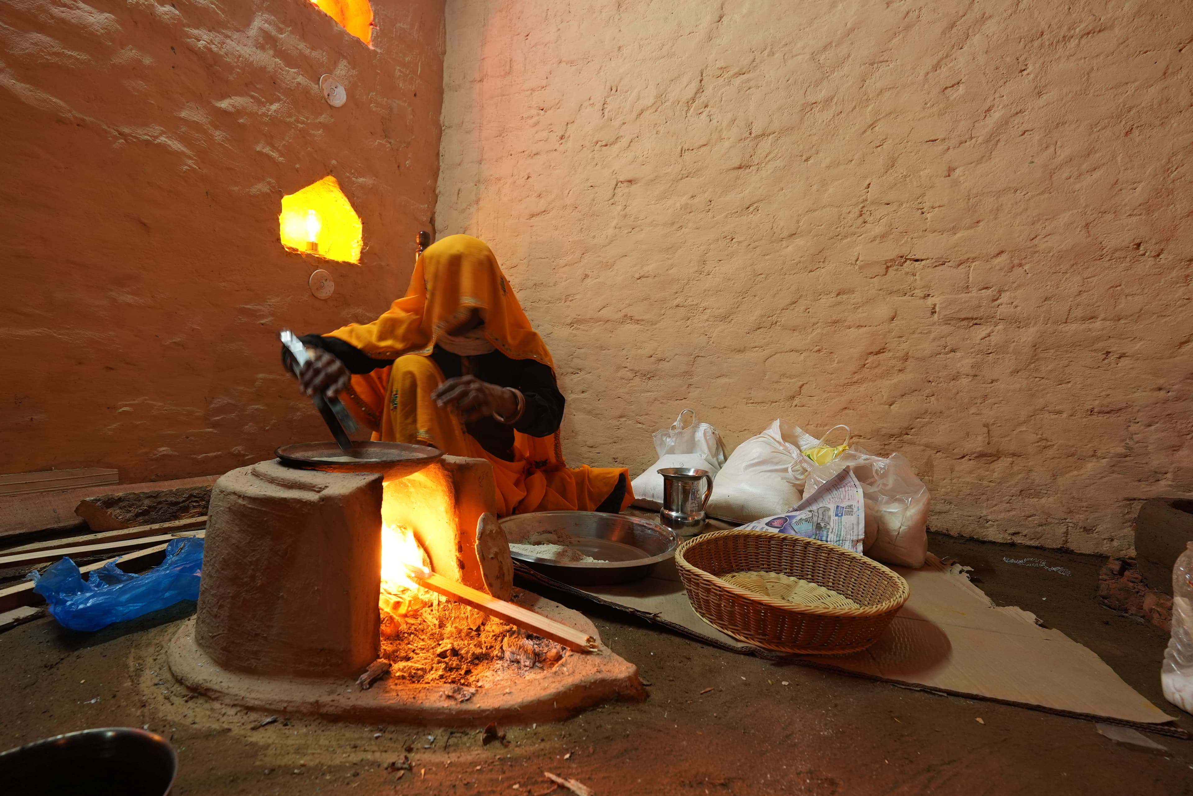 Authentic Rajasthani thali served at Sariska Tiger Lodge, Alwar. Experience traditional Rajasthani cuisine and hospitality in Rajasthan.